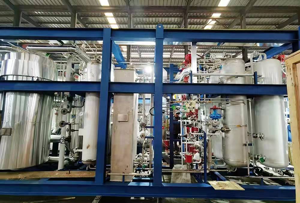 Methanol hydrogen production plant exported to the Philippines has been delivered